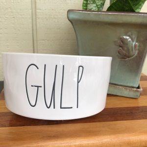 Rae Dunn “GULP” Pet Bowl